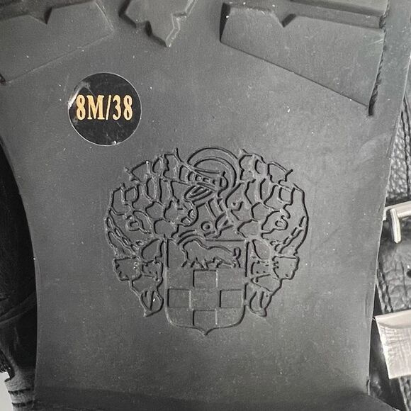 Vince Camuto Woman’s Welton Riding Mid Calf Side Zipper Leather Boots - Picture 8 of 13